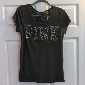 PINK Victoria Secret medium rhinestone shirt